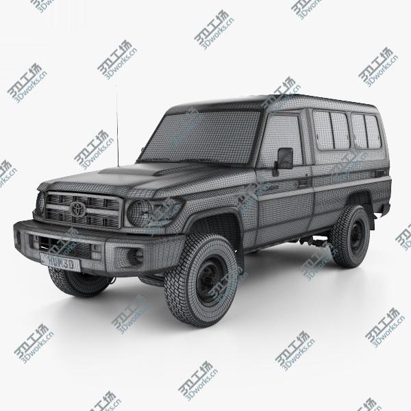 images/goods_img/202104023/Toyota Land Cruiser (J78) Wagon with HQ interior 2010 3D/3.jpg